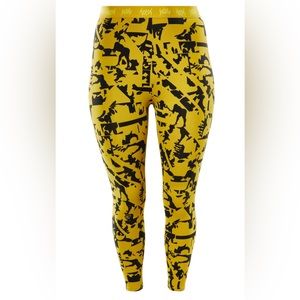 YITTY high waisted legging Size 4x.. In print Olive Juice Lizouette!! YITTY!!